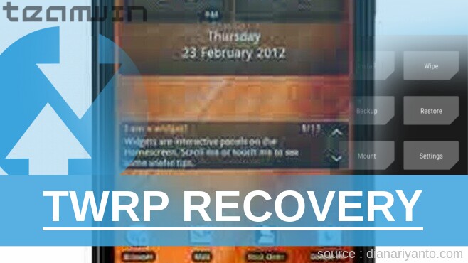 Download TWRP Aldo Ephone E61 Tanpa Komputer